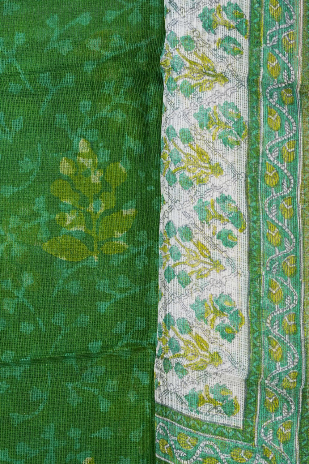Image of Kota Silk Unstitched Suit (3 Pcs Set)