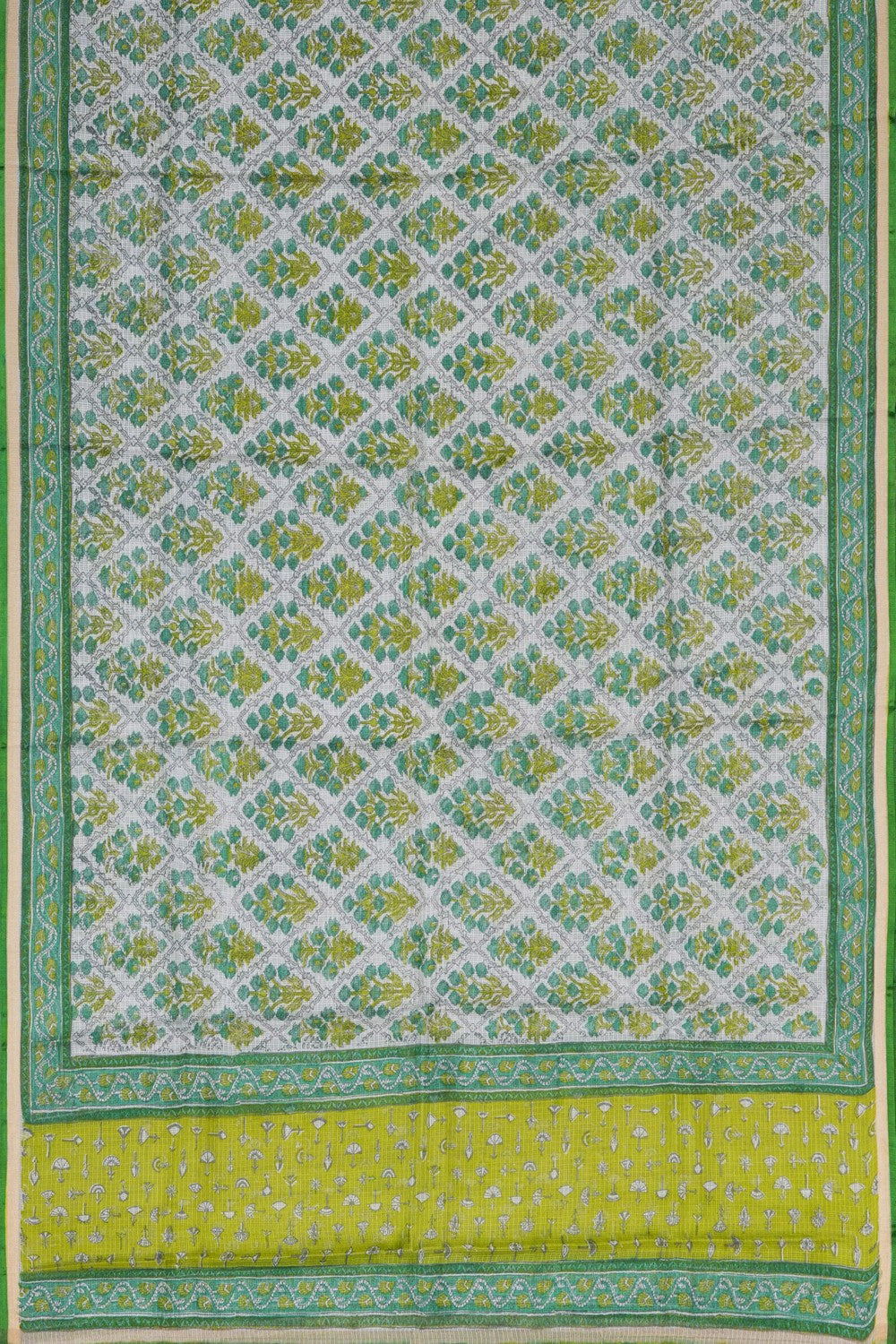 Image of Kota Silk Unstitched Suit (3 Pcs Set)