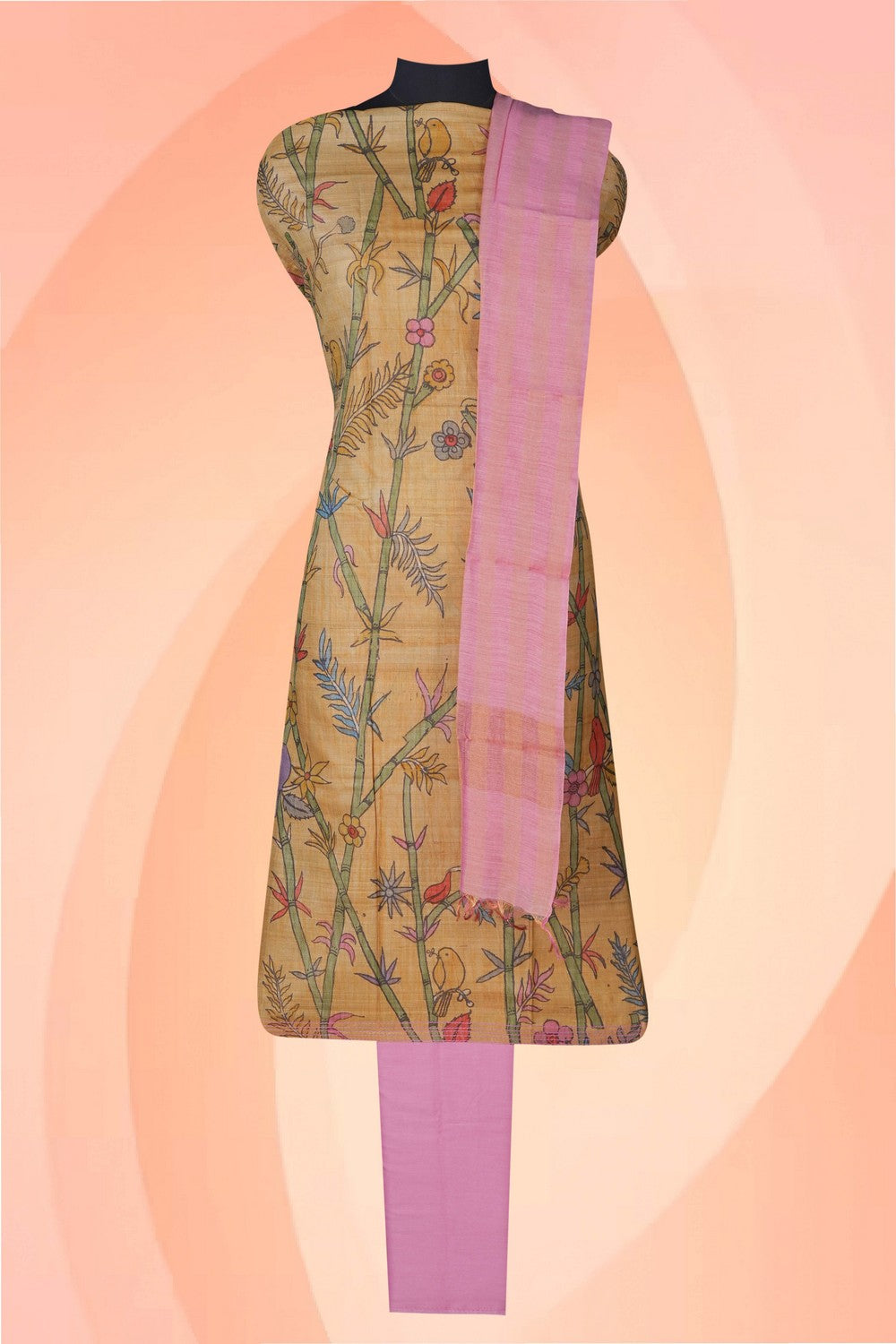 Image of Unstitched Suit Set Fabric (3 Pcs Set)