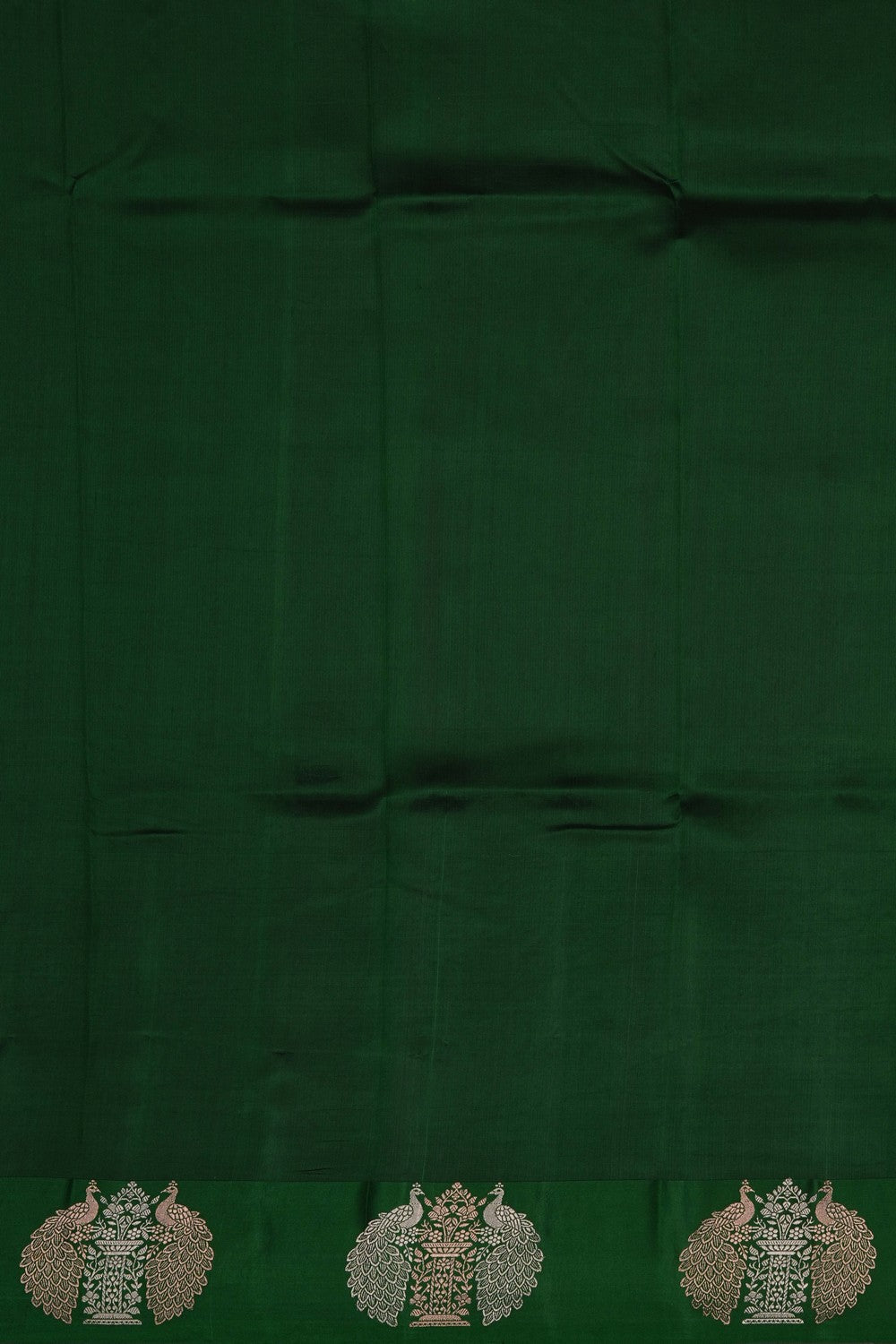 Image of Banarasi Silk Green Saree