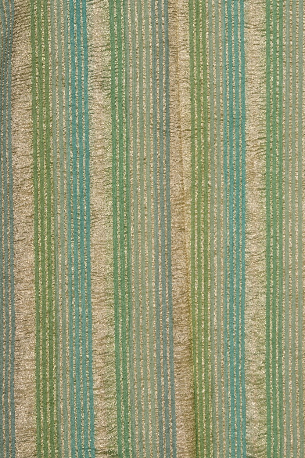 Image of Banarasi Tussar Silk Green Saree