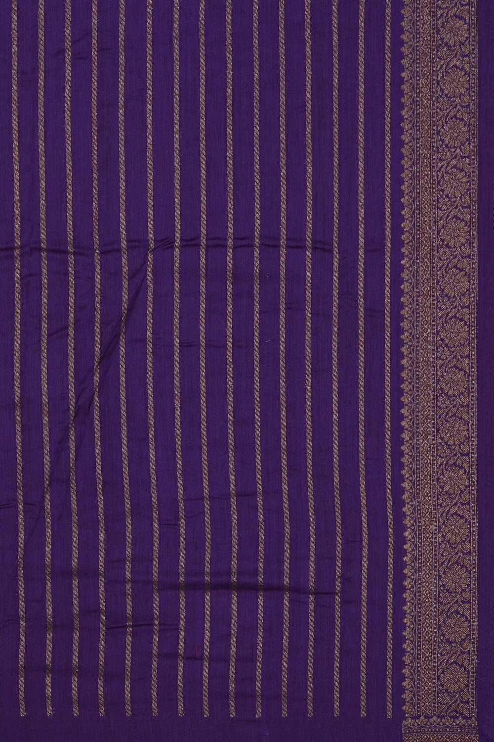 Image of Banarasi Tussar Silk Red Saree