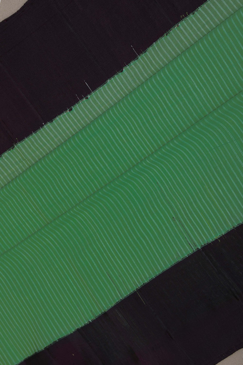 Image of Gadwal Cotton Silk Green Saree