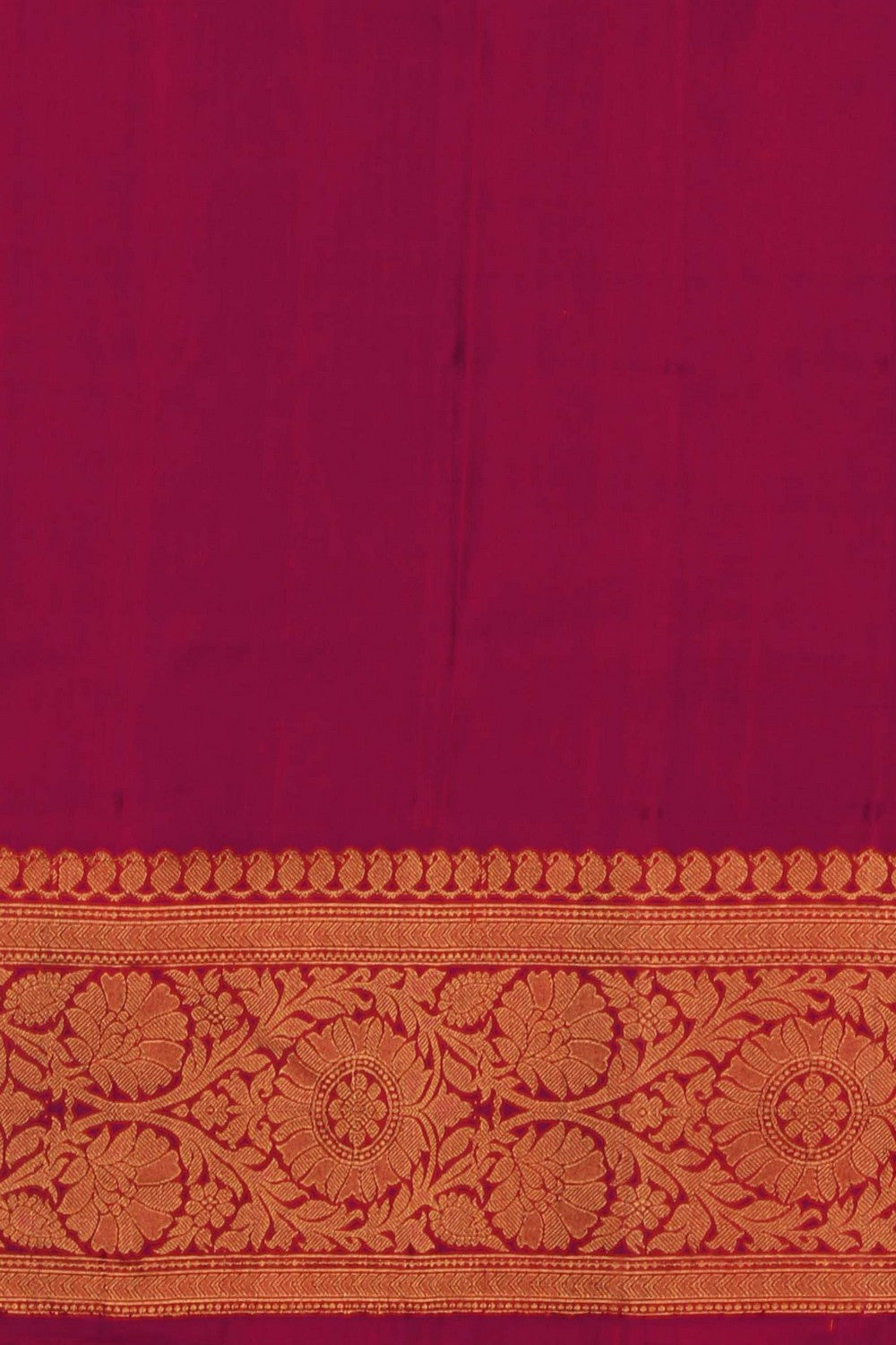 Image of Gadwal Silk Pink Saree
