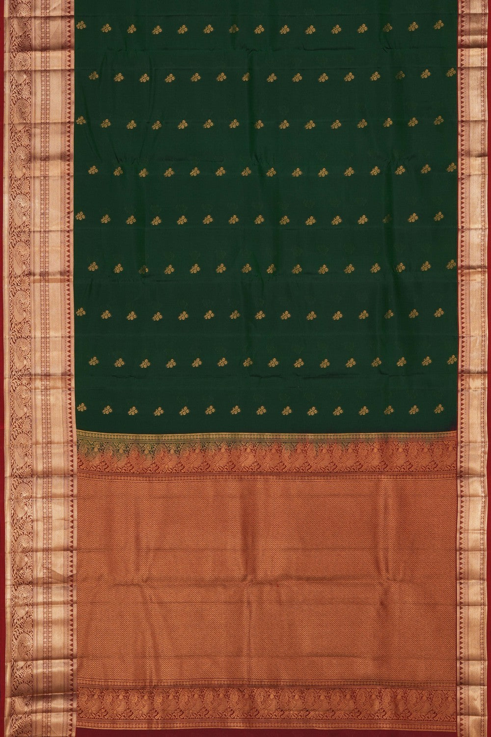 Image of South Silk Green Saree
