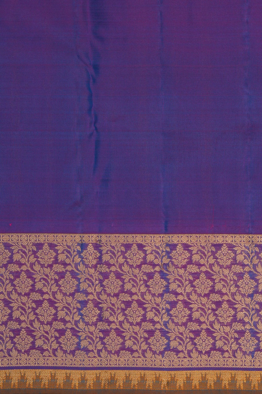 Image of South Silk Blue Saree