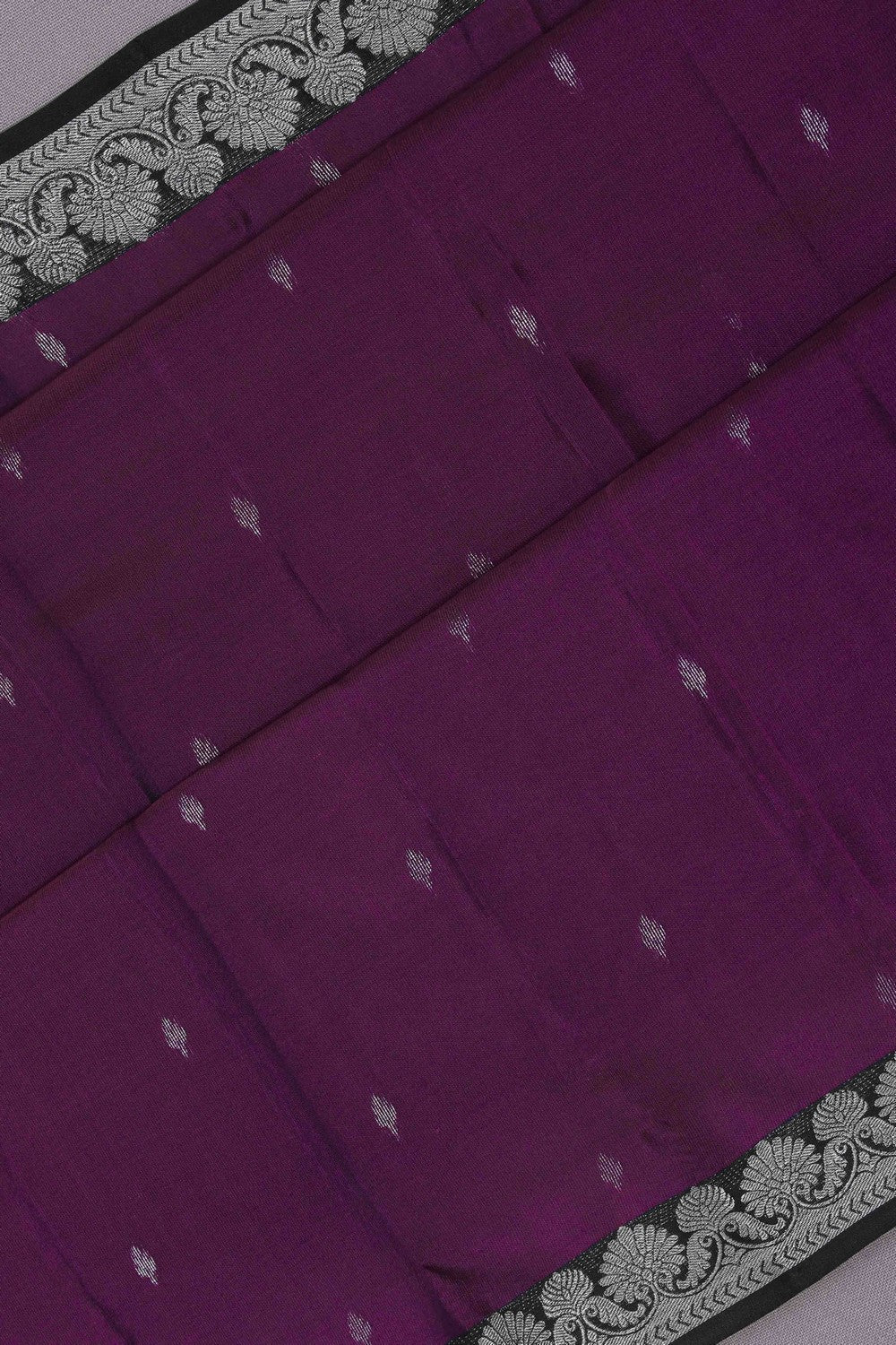 Image of South Silk Plum-Pink Saree