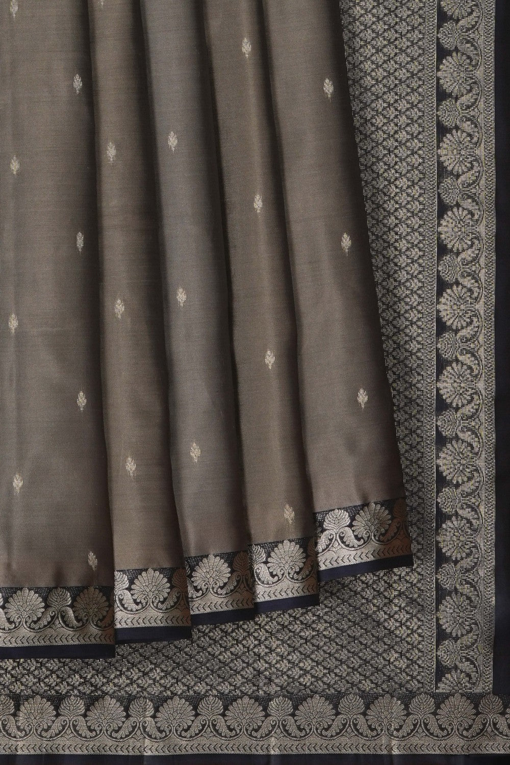 Image of South Silk Grey Saree