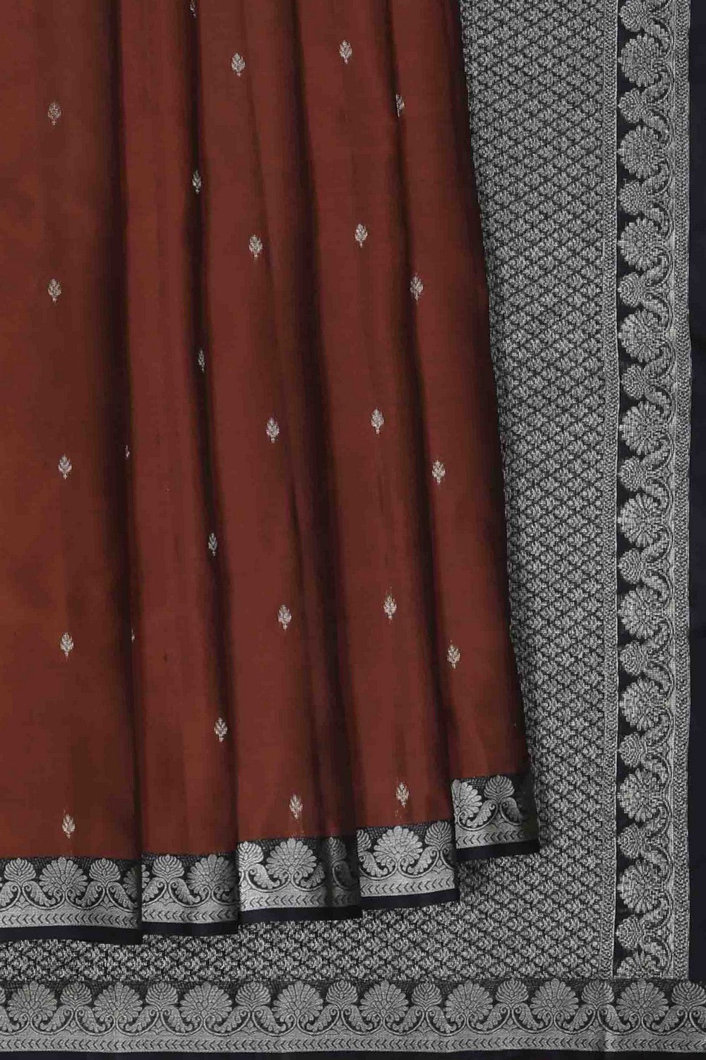 Image of South Silk Orange Saree