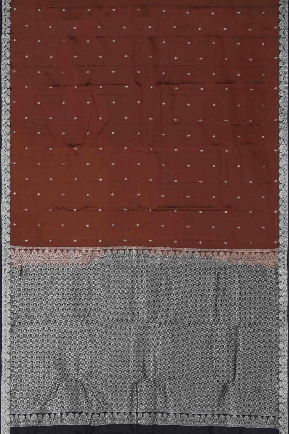 Image of South Silk Orange Saree
