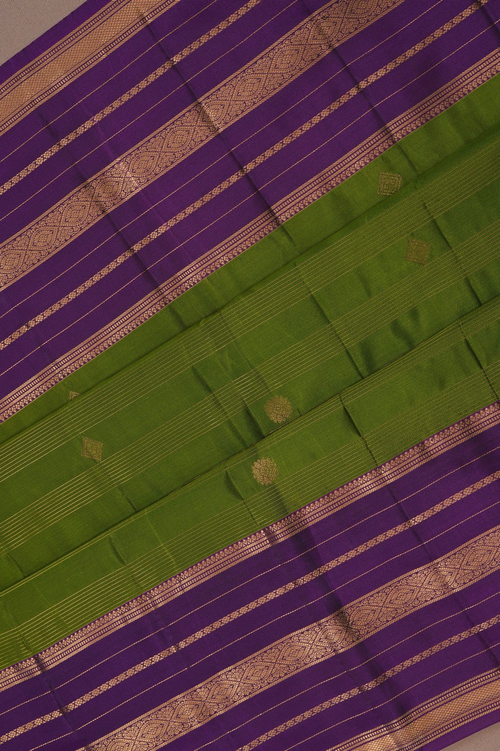 Image of South Silk Green Saree