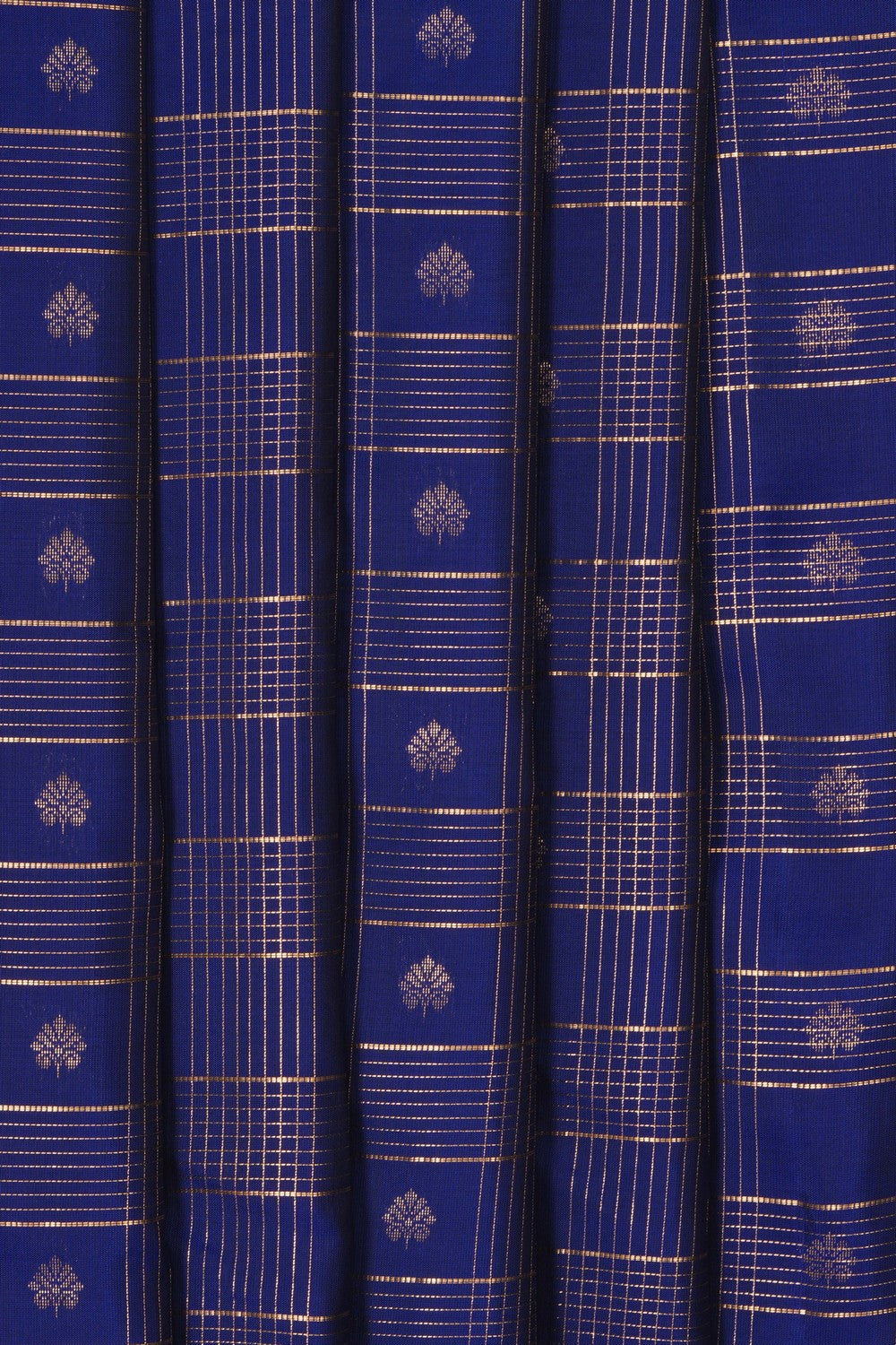 Image of South Silk Indigo Blue Saree