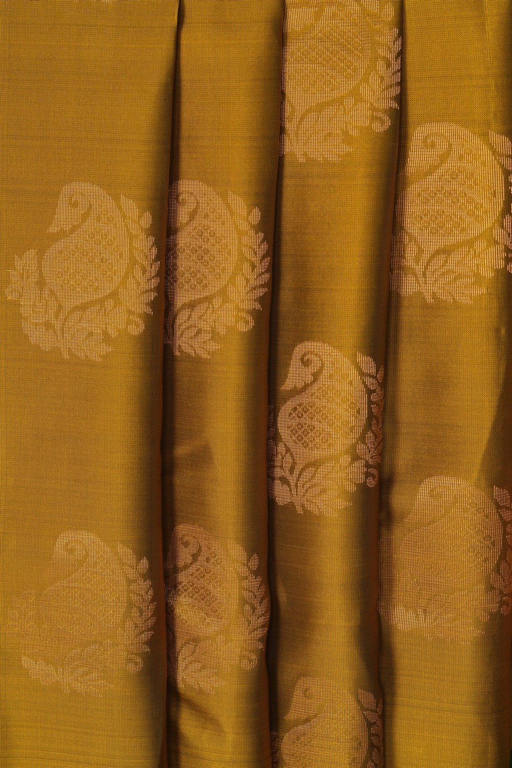 Image of Spring Green South Silk Saree