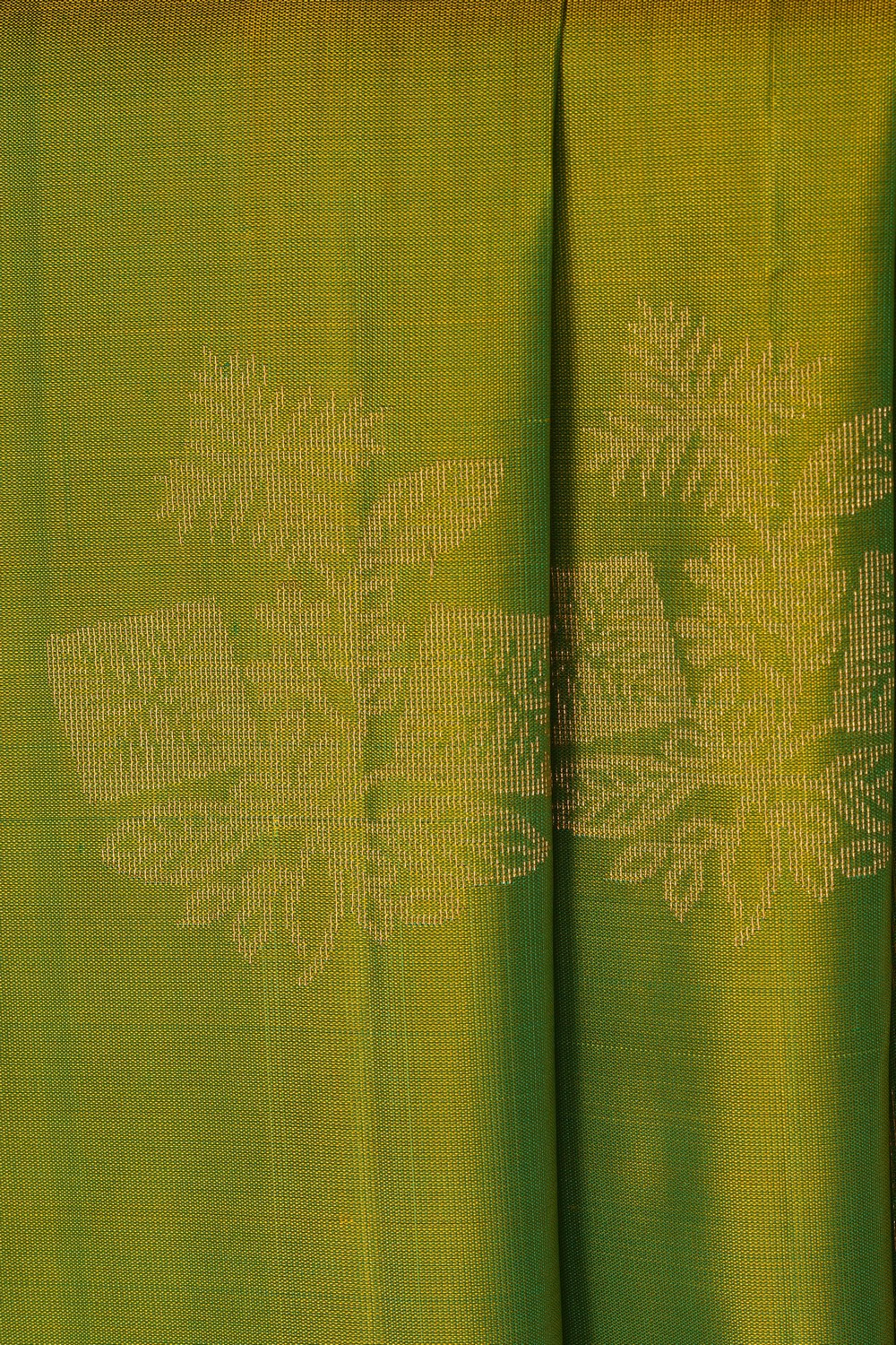 Image of Green South Silk Saree