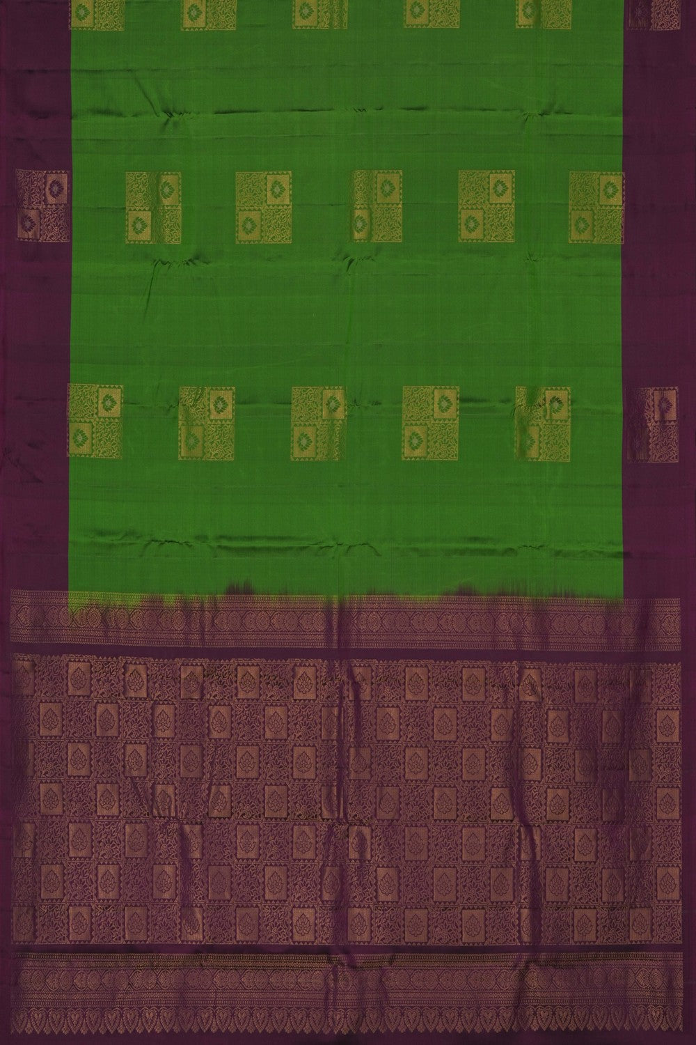 Image of South Silk Green Saree