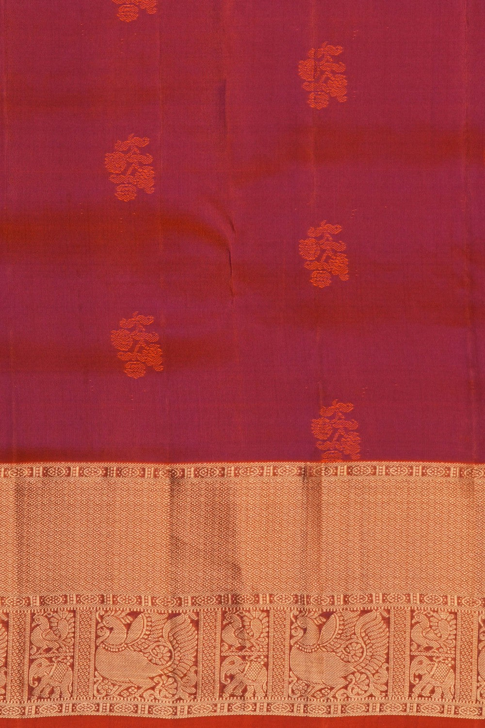 Image of Magenta South Silk Saree