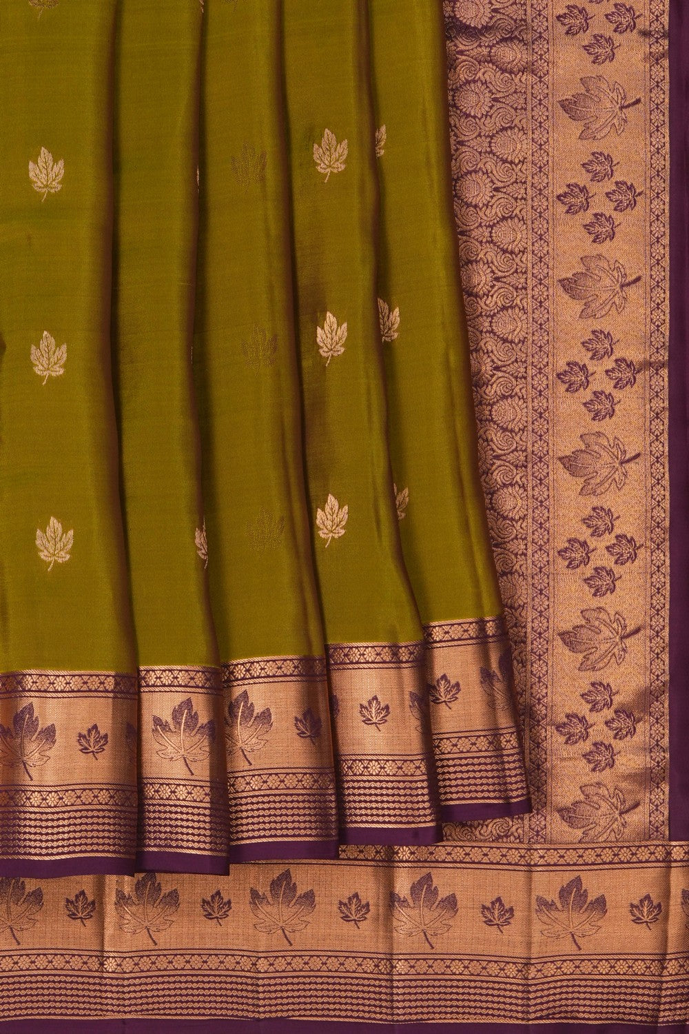 Image of Green South Silk Saree