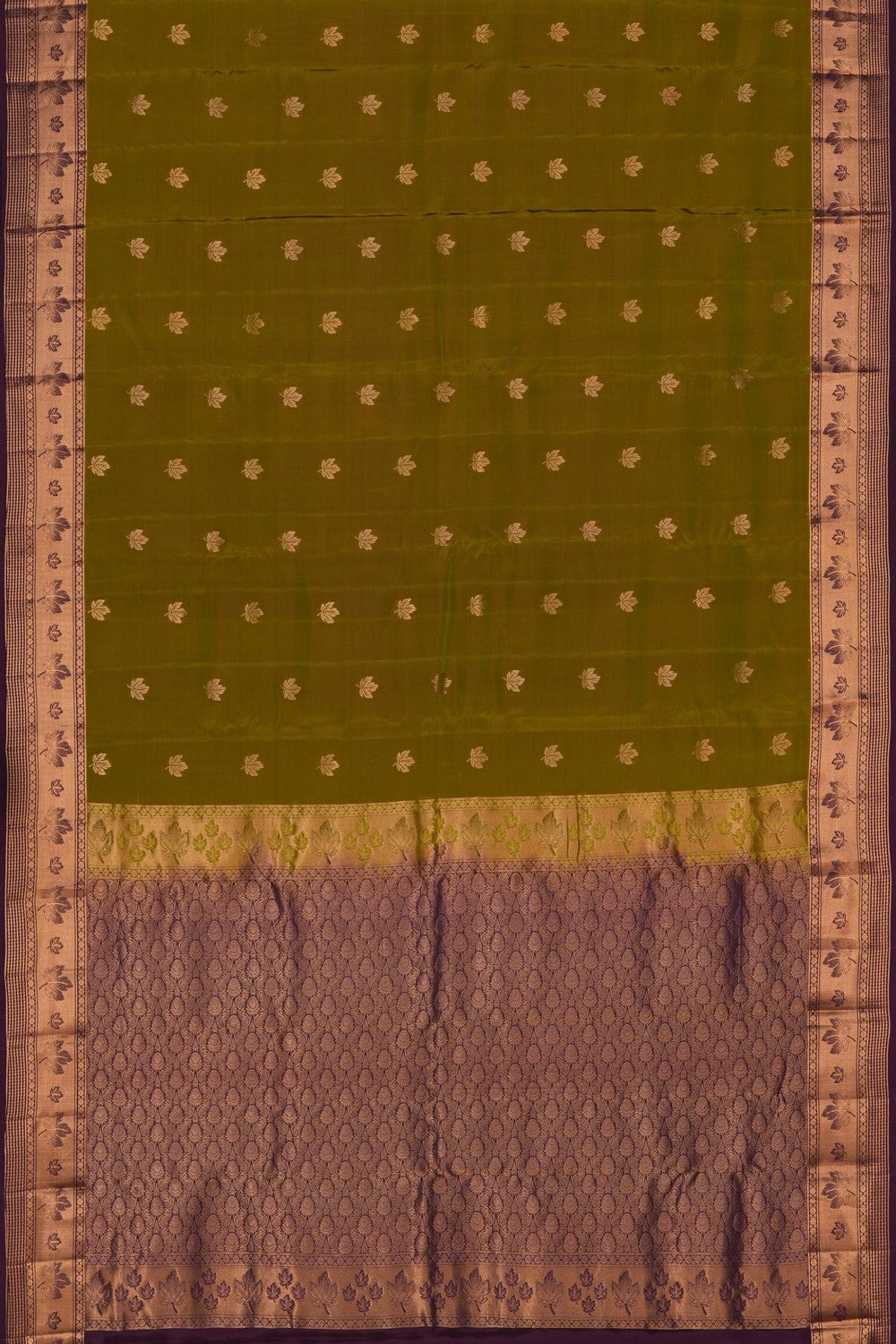 Image of Green South Silk Saree