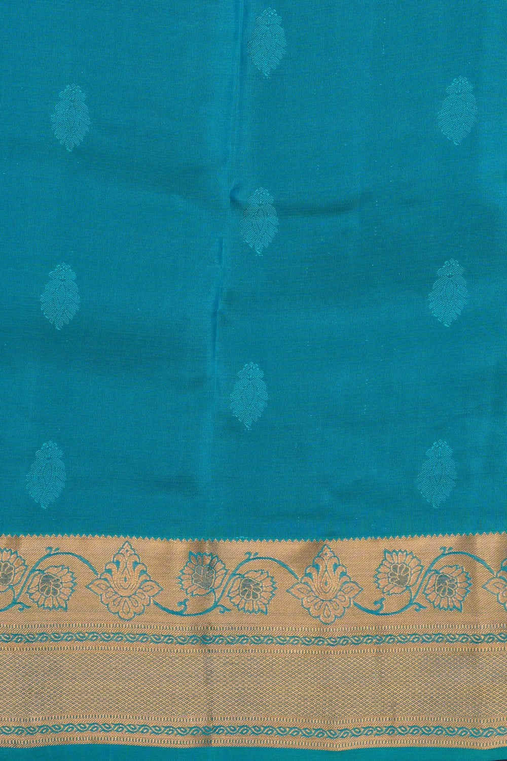 Image of Blue South Silk Saree