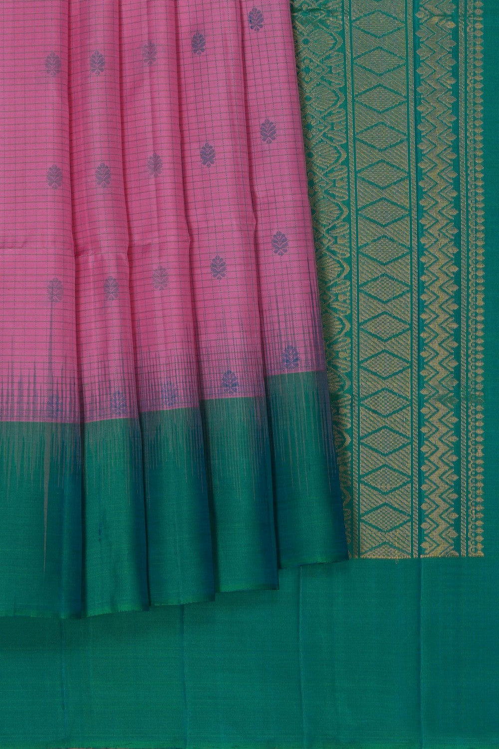 Image of South Silk Pink Saree