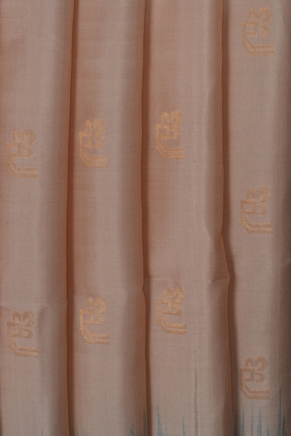 Image of South Silk Off-White Saree