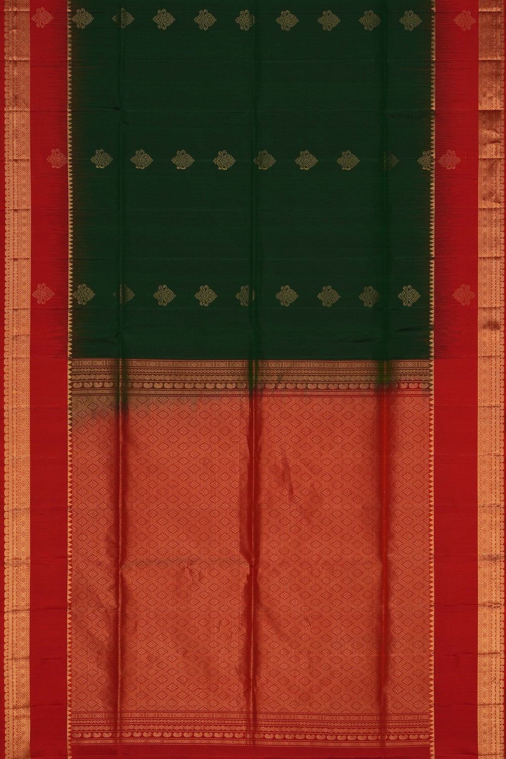 Image of South Silk Green Saree
