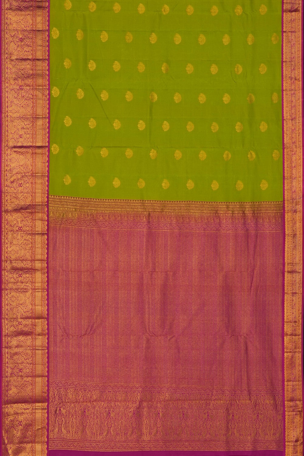 Image of South Silk Green Saree
