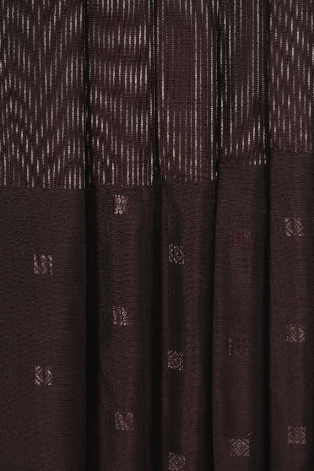 Image of Brown South Silk Saree