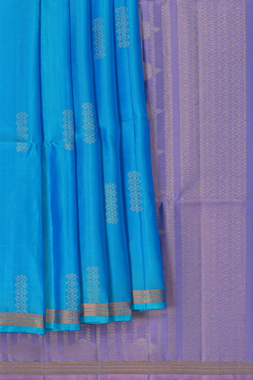 Image of Blue South Silk Saree
