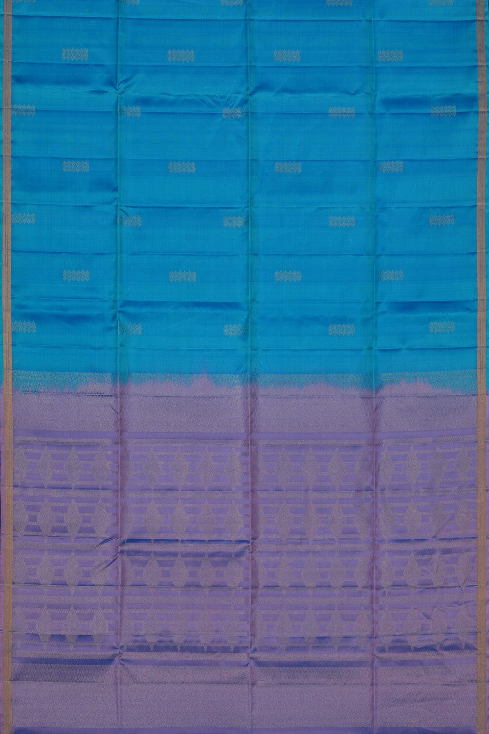 Image of Blue South Silk Saree