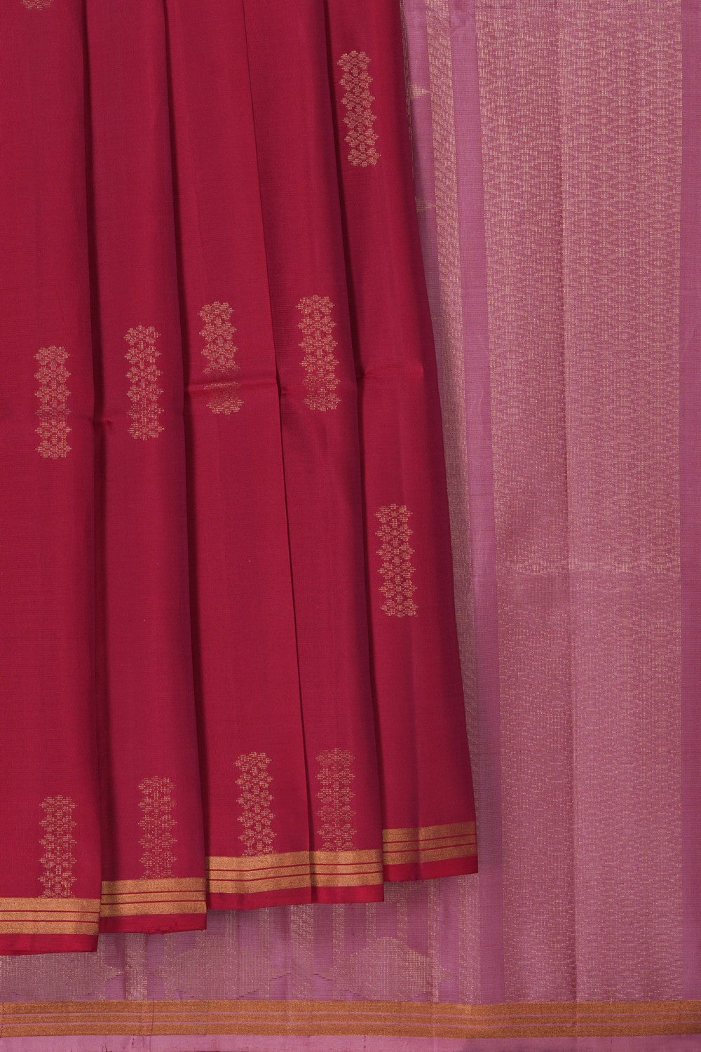 Image of Red South Silk Saree