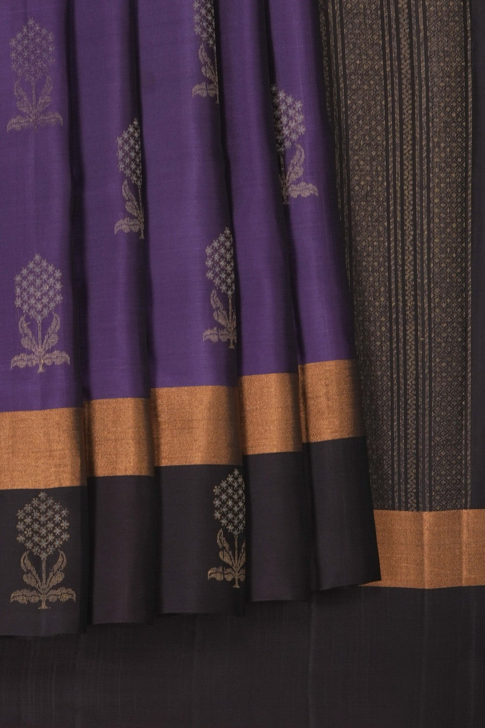 Image of Purple South Silk Saree