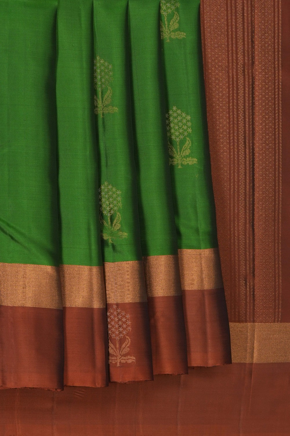 Image of Green South Silk Saree