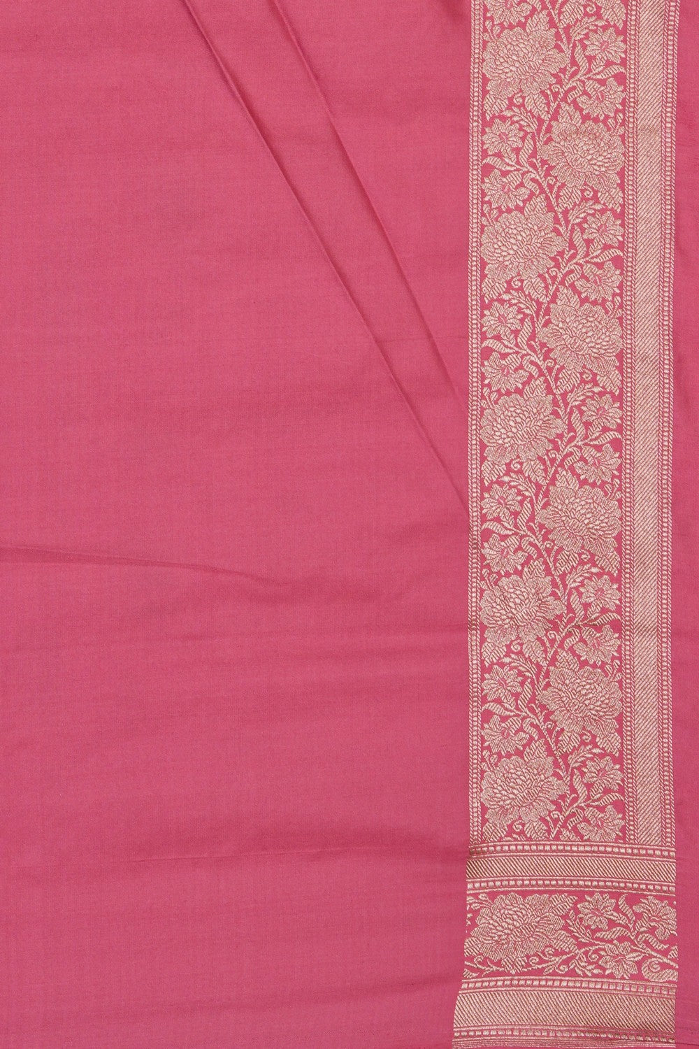 Image of Banarasi Silk Pink Saree