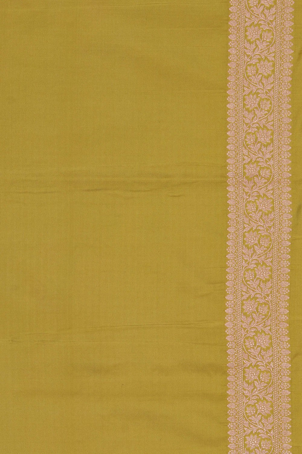 Image of Banarasi Silk Green Saree