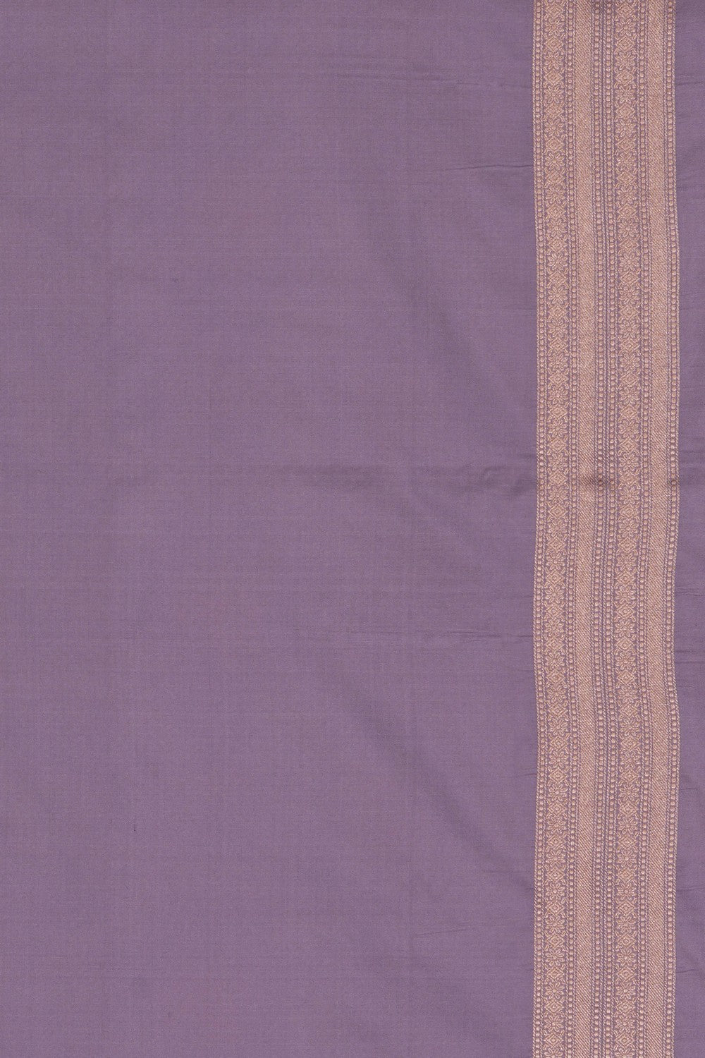 Image of Banarasi Silk Purple Saree