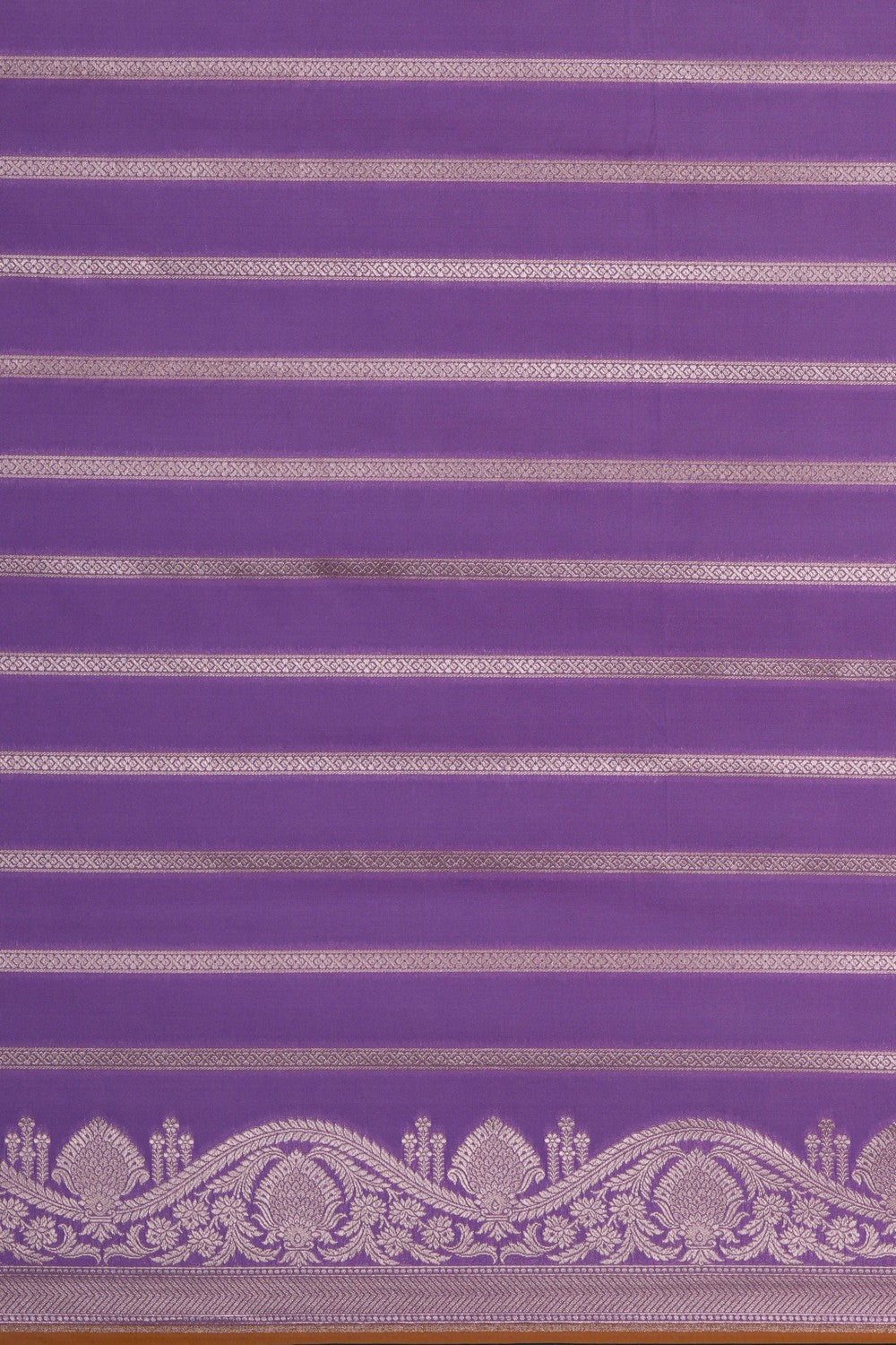 Image of Banarasi Silk Purple Saree
