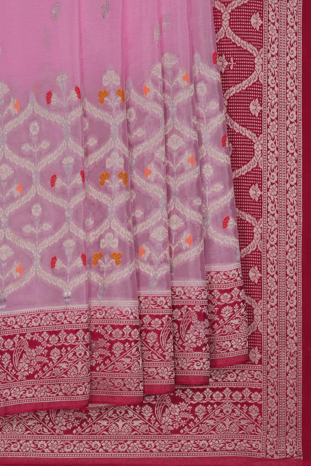 Image of Banarasi Chiniya Silk Saree