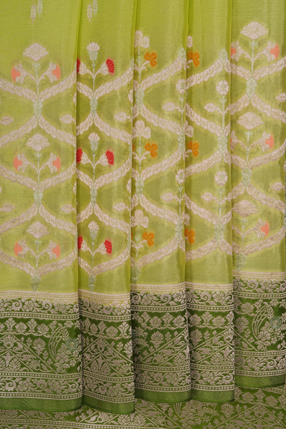 Image of Banarasi Chiniya Silk Saree