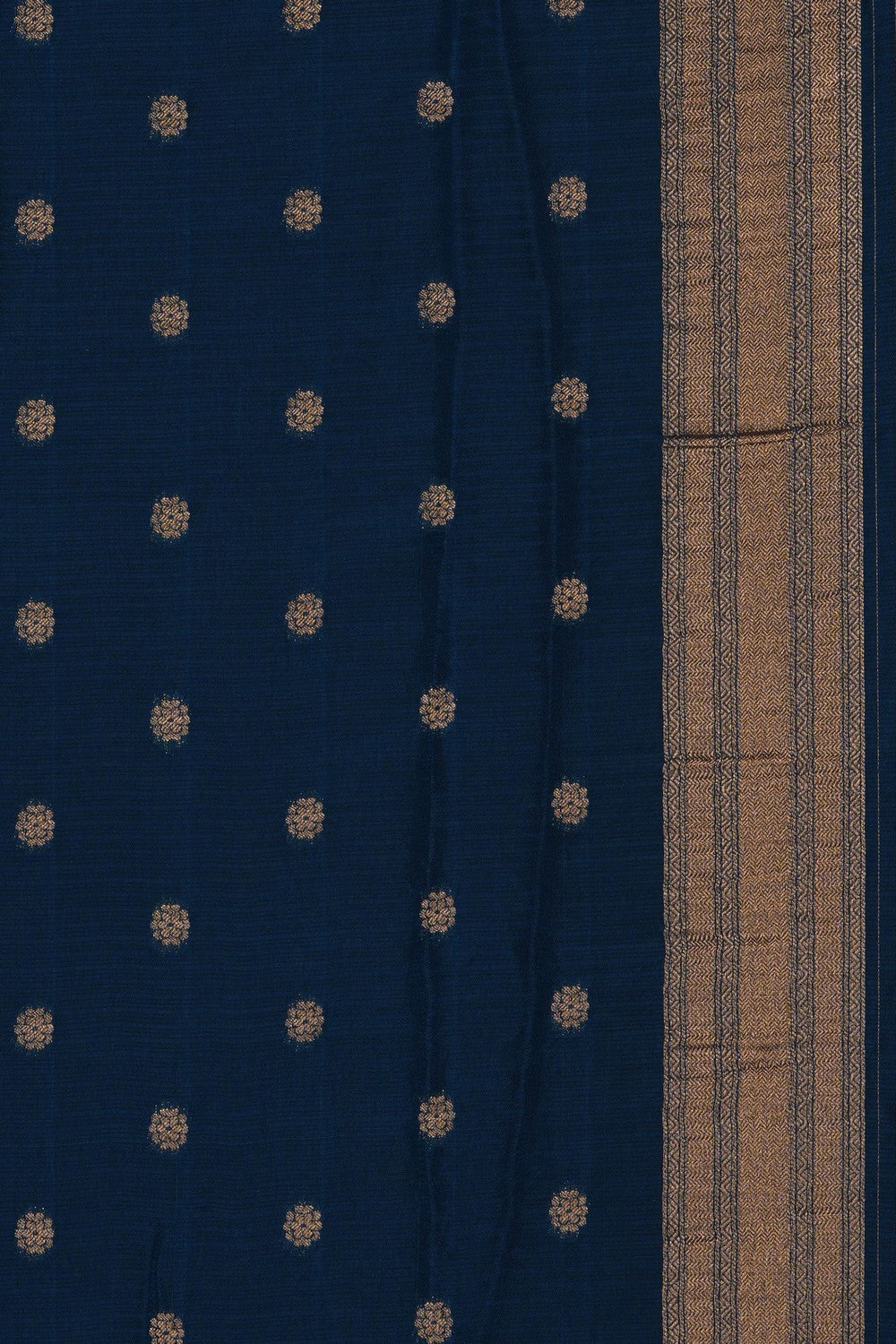 Image of Kota Silk Blue Saree