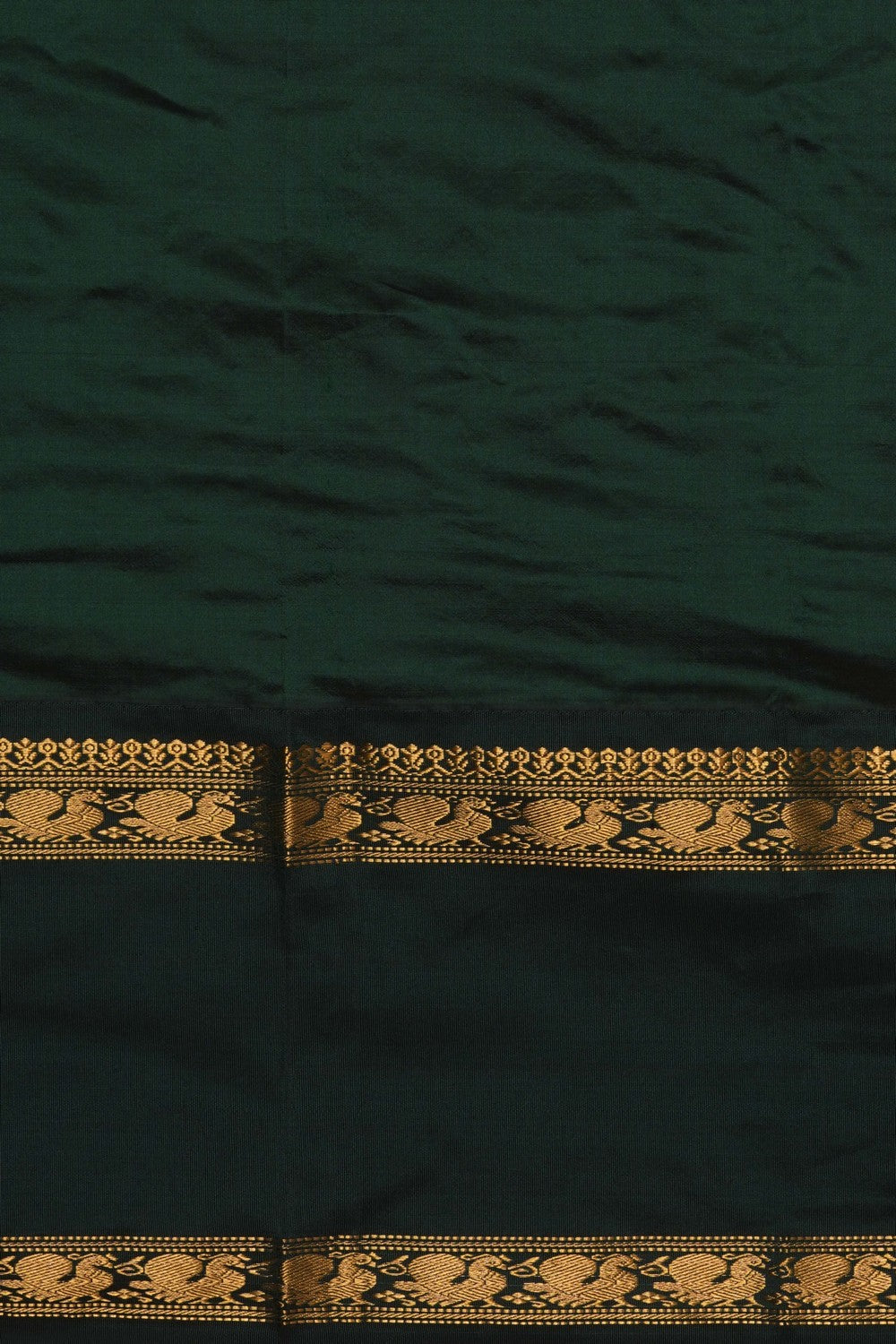 Image of Narayanpet Silk Beige Saree