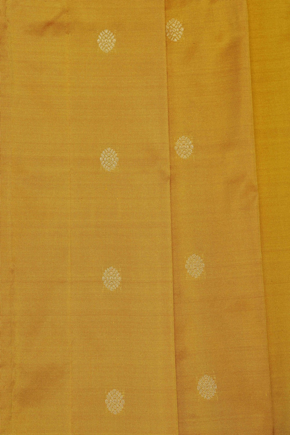 Image of Narayanpet Silk Yellow Saree