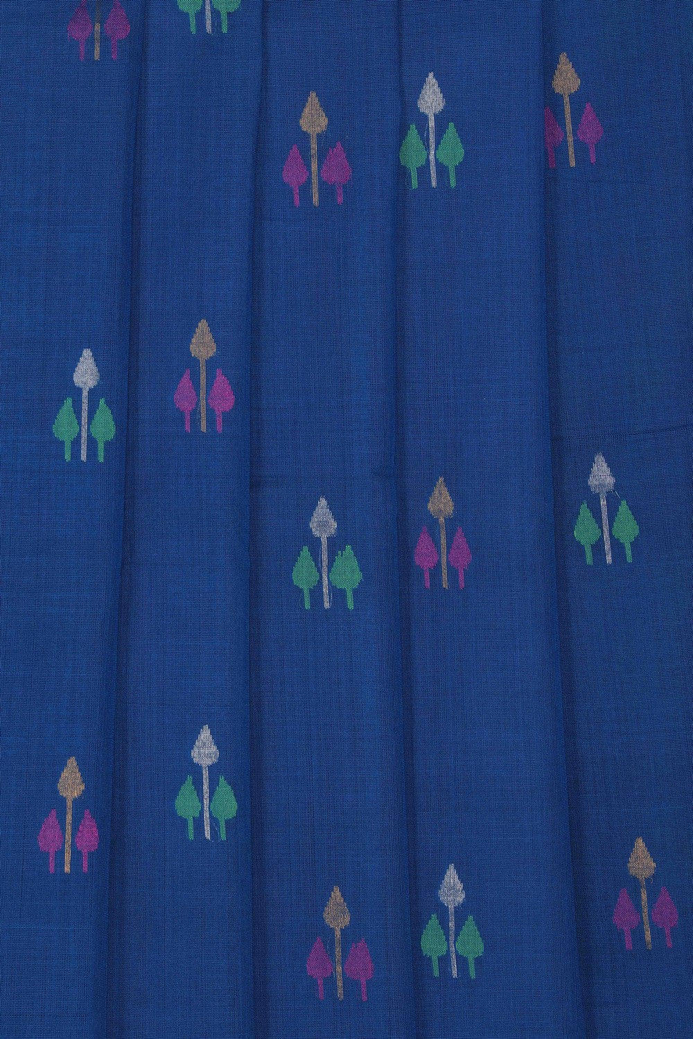 Image of Blue Uppada Jamdani Cotton Saree