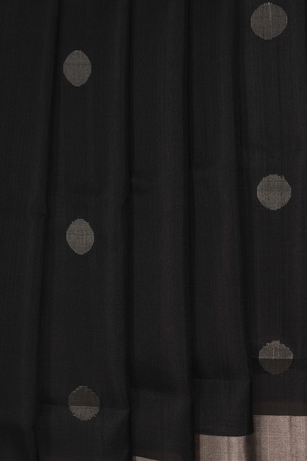 Image of Uppada Silk Black Saree