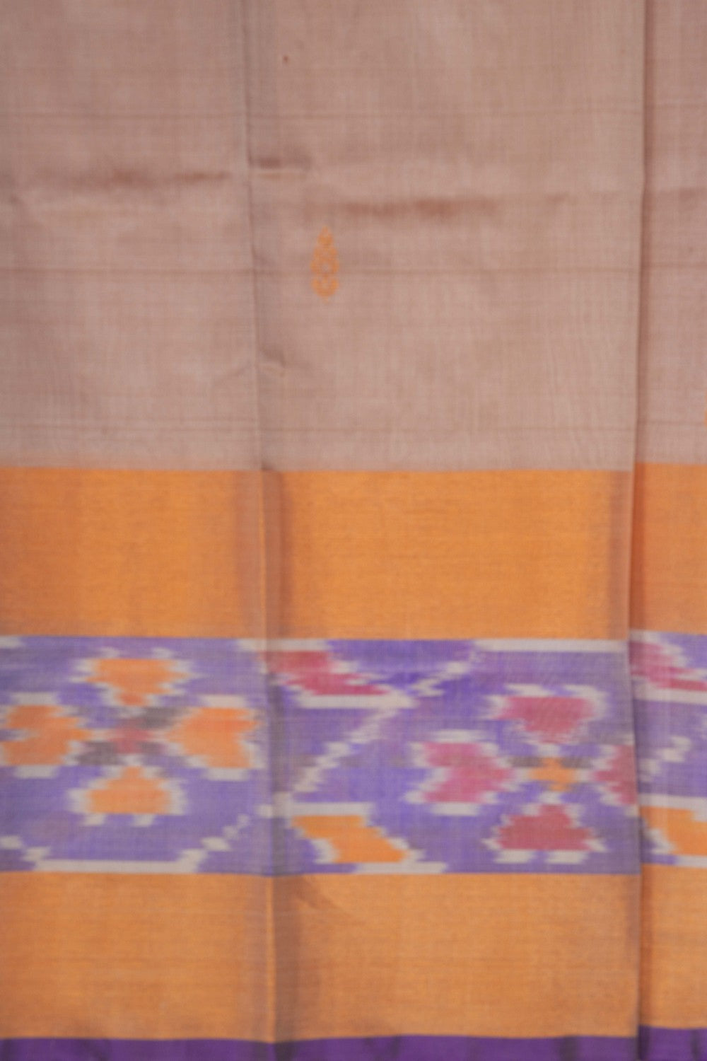 Image of Uppada Silk Biege Saree