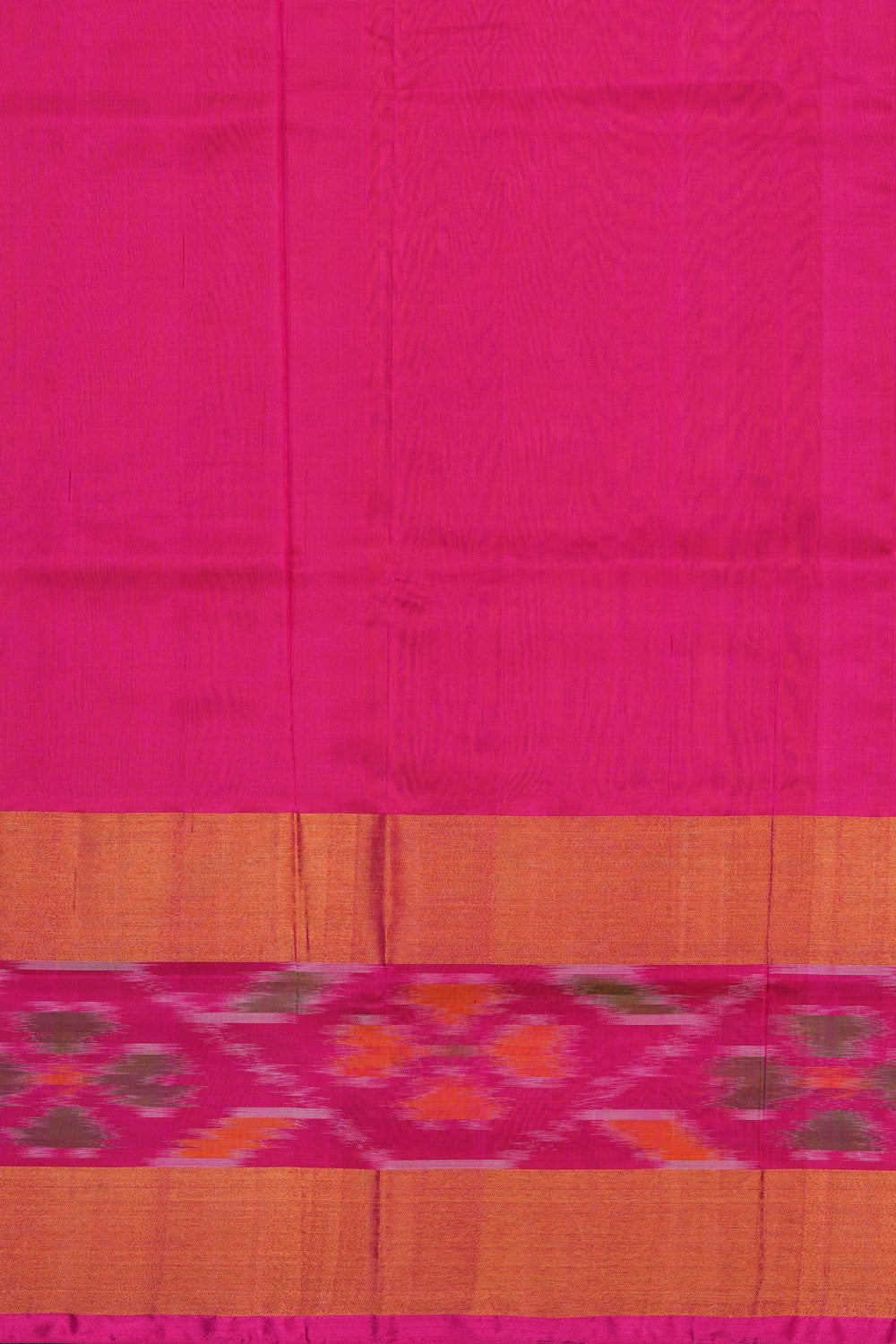 Image of Uppada Silk Mustard Saree