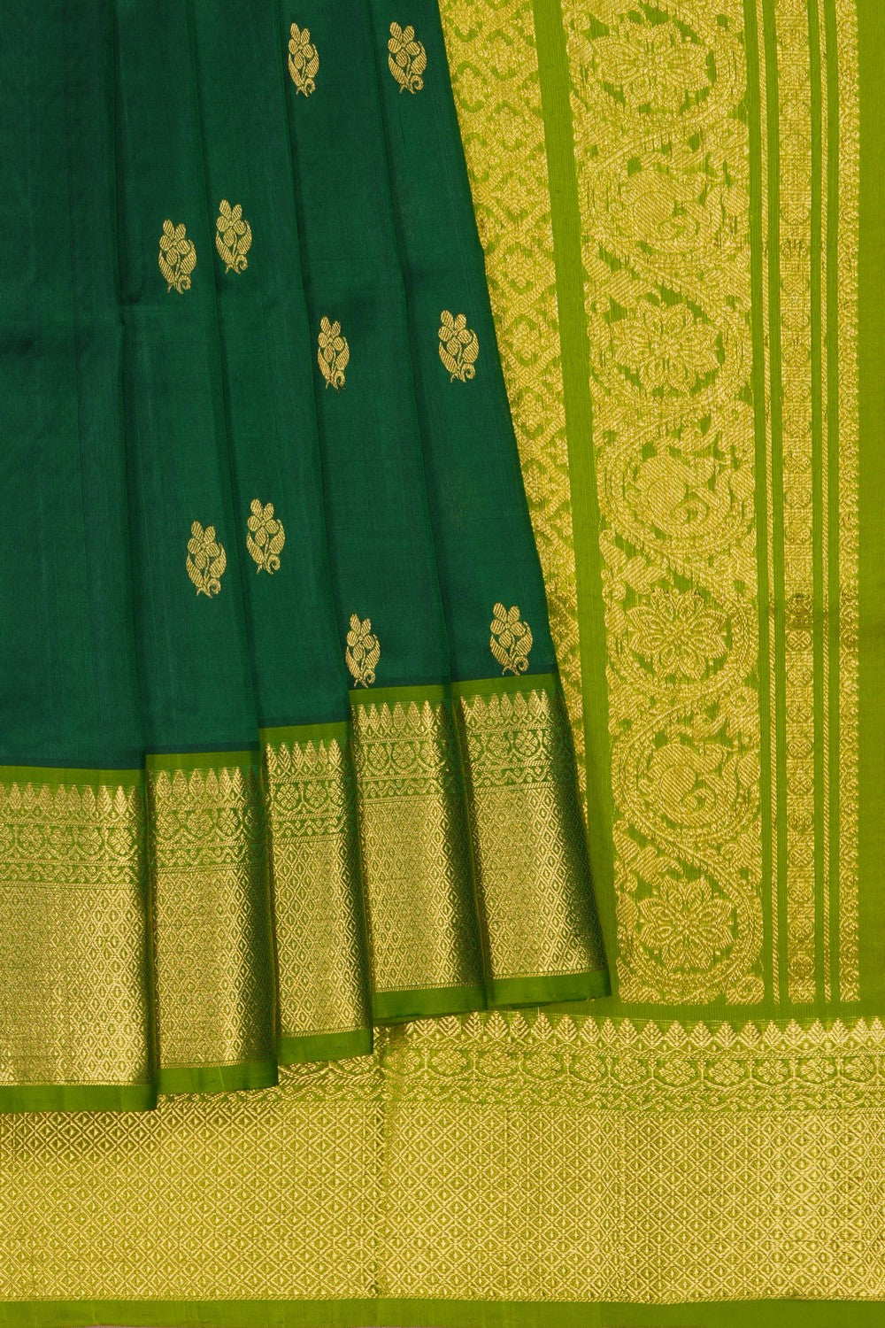Image of Venkatagiri Green Saree