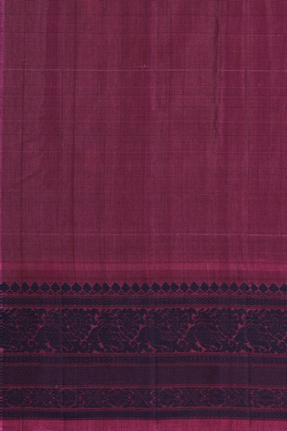 Image of Gadwal Linen Silk Saree