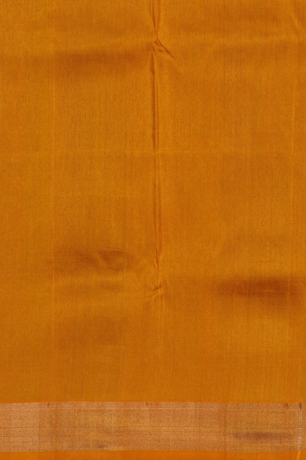Image of Uppada Brocade Silk Mustard Saree
