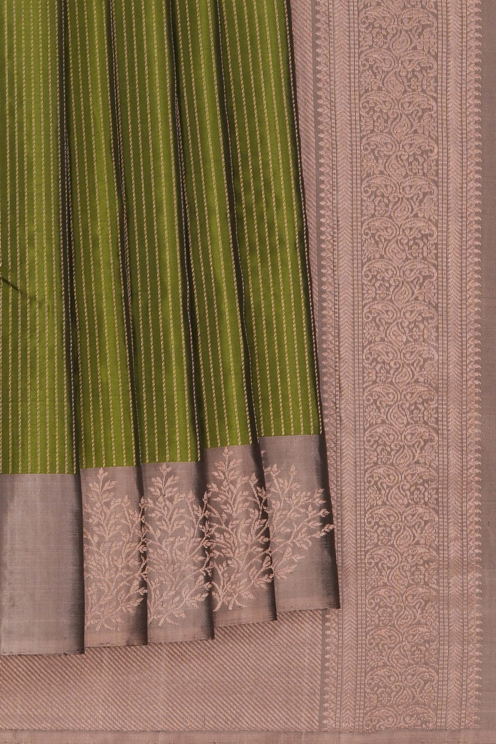 Image of South Silk Green Saree